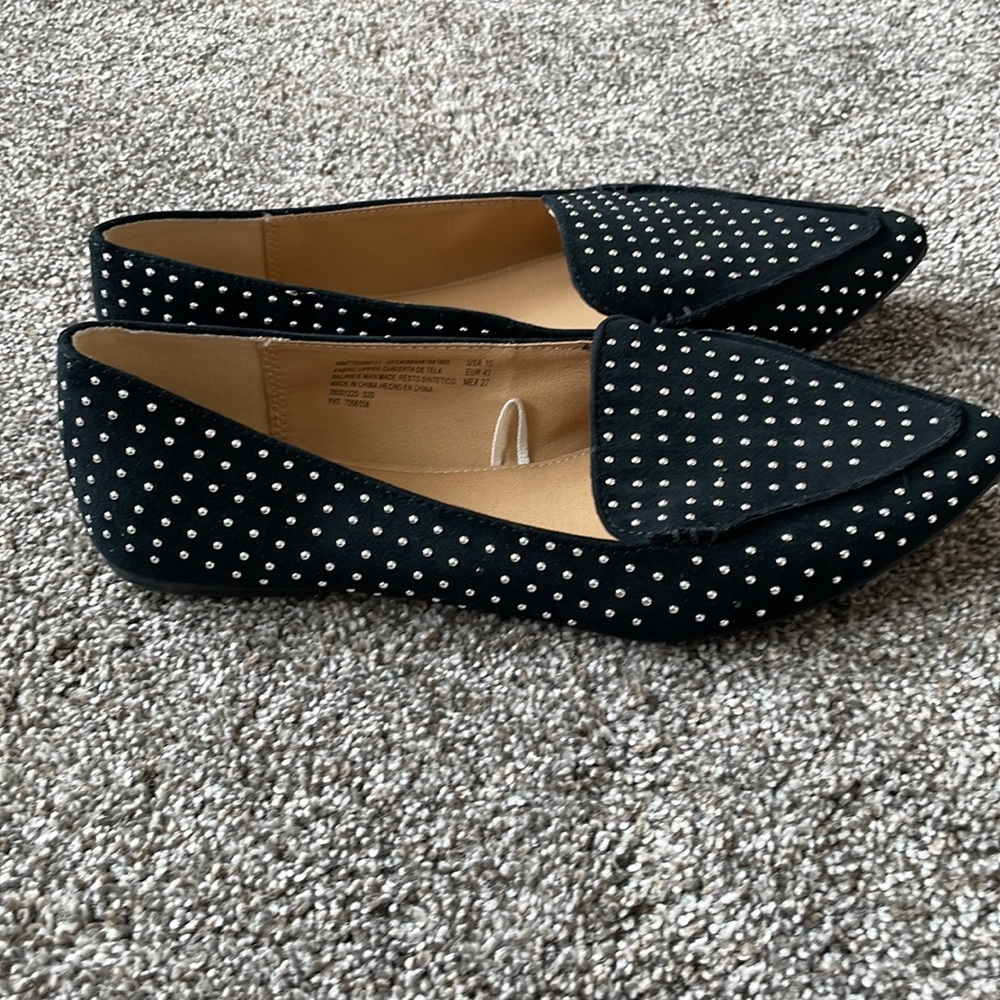 Time And Tru Memory Foam Slip On Loafers Beaded W… - image 2